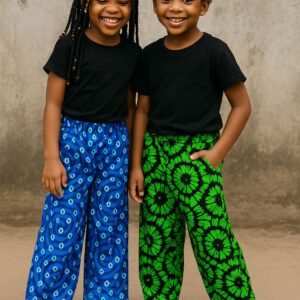 PJ Max Kids Unisex Ankara Pallazo
