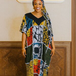 Queen Latifah Long Bubu Gown