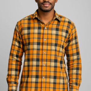 Mr Collins Check Long Sleeve Shirt